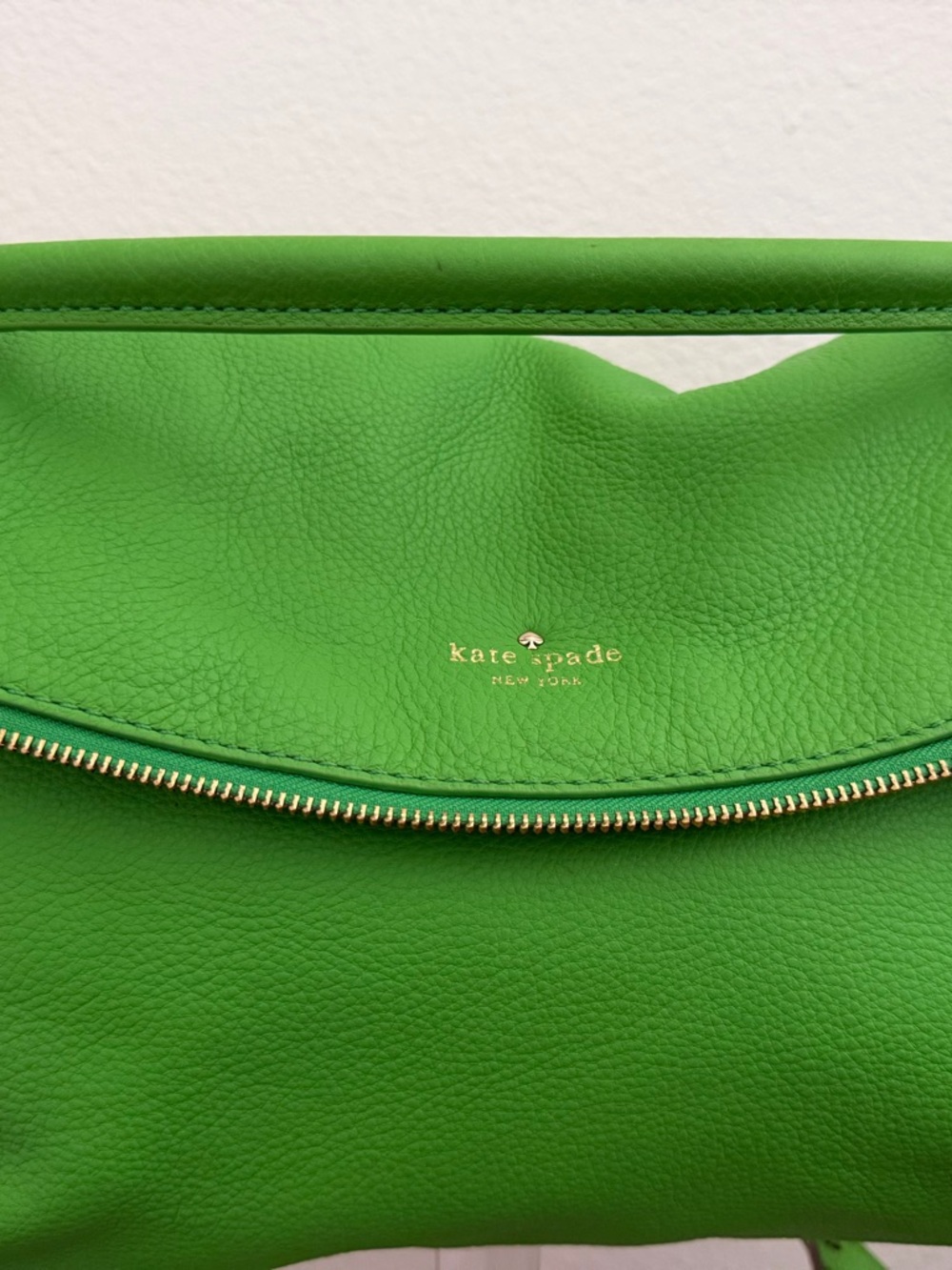 kate spade cobble hill little minka apple green Leather Shoulder Bag - Picture 4 of 8